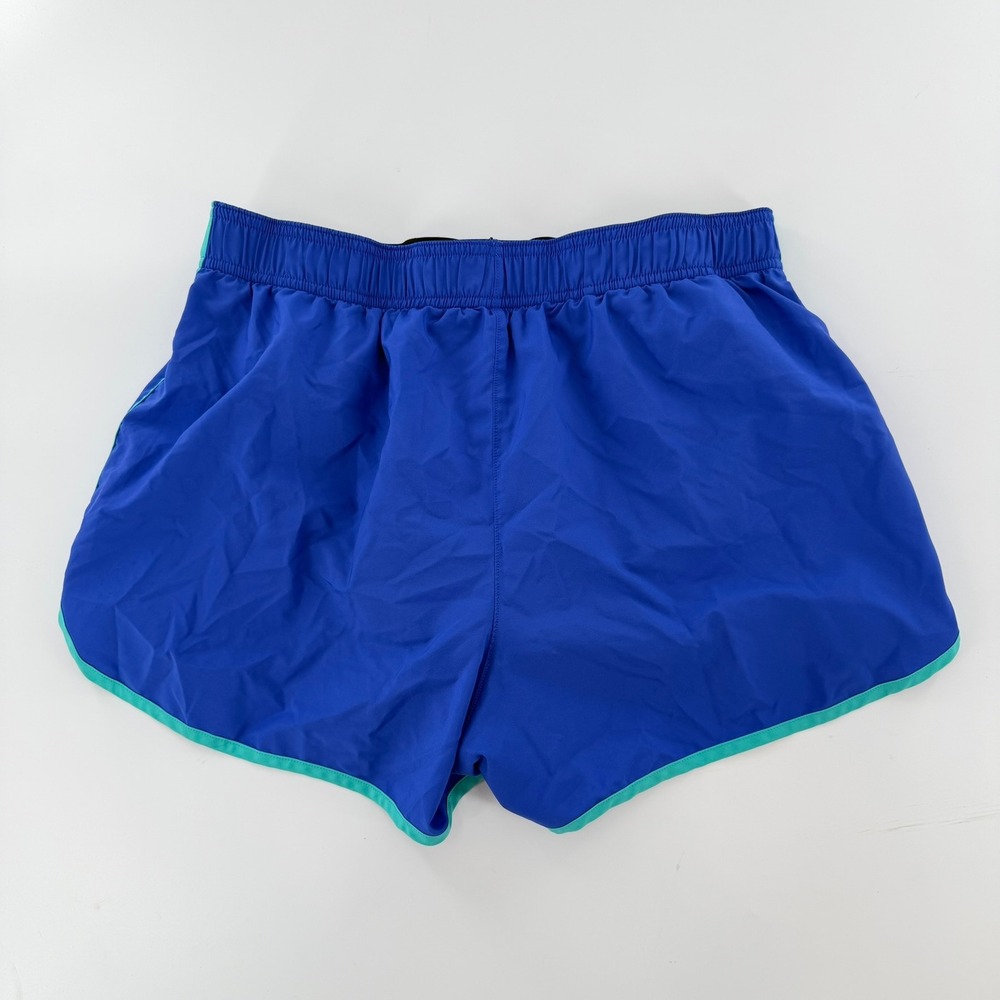 Victoria Secret Running Shorts The‎ Player VSX Sport Women Medium Blue Teal Trim